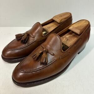 NEW HEELS Crockett & Jones x Ralph Lauren Tassel Loafers Bench Made England 10 D